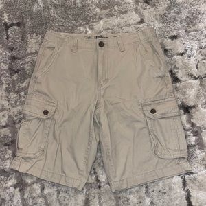 Khaki Cargo Shorts